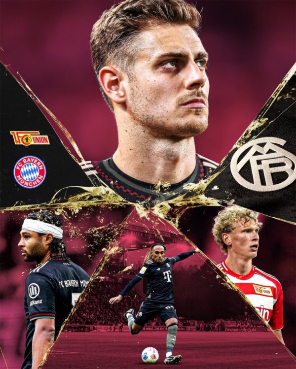 拜仁晒客战柏林纠合海报：斯坦尼西奇、格纳布里等多名球员出镜